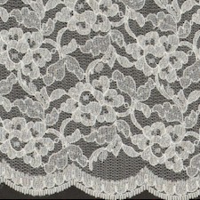 White Fancy Floral Lace