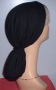 Black Batiste Snood Headcoverings