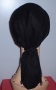 Black Snood Head Covering #17