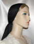 Black Peach Skin Scarf Tiechel Headcoverings