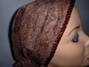 Bronze Earthtones Cotton Scarf Tiechel Head Covering #4