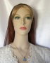 Brown Sheer Nylon Net Tiechel Scarf Head Covering #3