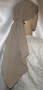 Buff Suede Tiechel Scarf Head Coverings