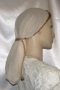 Creme Gauze Cotton Snood Headcoverings
