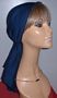 Navy Batiste Tichel Scarf Headcoverings