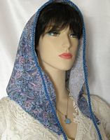 Extra Small Multi Color Tiechel Scarf Headcovering
