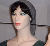 Tying a Snood Headcovering Instruction