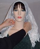 Tying Mantilla Veil Head Coverings Instruction #2