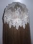White Buchari Style Yarmulke Kippot