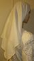 White Gauze Cotton Tiechel Scarf Head Covering