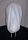White Silk Design Lined Snood Headcoverings