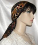 Yocheved Tribal Design Poly Tiechel Scarf Head Covering