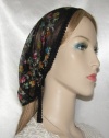Adah Black and Pastel Netted Mimkhatah