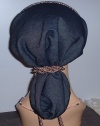 Denim Head Coverings - Denim Hair Snoods