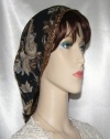Elisheva Black Brown Tan Floral Mimkhatah