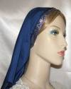 Jacquard Band Head Covers Jacquard Band Navy Scarf