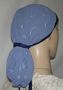 Periwinkle Embroidery Floral Snoods