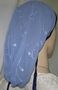 Periwinkle Blue Snood Hair Covering