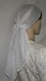 White Silk Design Mitpachat Headcovering
