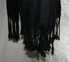 Black Viscose Shawl