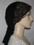 Black Gold Brown Sari Headband