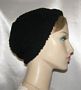 Black Chenille Frik Kippot