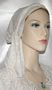 Creme Gold Plaid Cotton Hair Wrap Head Coverings