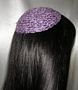 Purple Lavender Untrimmed Kippot Head Covering