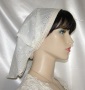 Rachel Pale Yellow Eyelet Mimkhatah Kerchief Head Covering