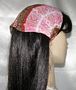 White Pink Brown Design Headband