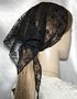 Black Floral Lace Kerchiefs