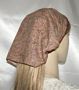 Bronze Paisley Design Mimkhatah Kerchief Head Covering