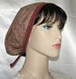 Bronze Paisley Design Mimkhatah Kerchief Headcovering