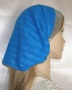 Tzipporah Blue Silver Voile Mimkhatah Kerchiefs