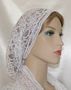 White ReEmbroidery Lace Snood