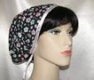 Child's Black Aqua Pink Design Mimkhatah Kerchief Headcoverings