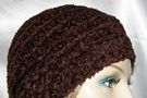 Brown Chenille Frik Kippah