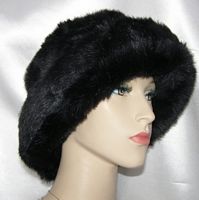 Black Faux Fur Kova