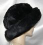 Black Faux Fur Kovaim Hats