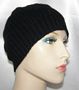 Black Ribbed Knit Frik