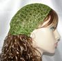 Green Black Poly Head Bands