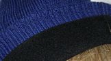 Royal Blue Knit Lined Frik Kippah