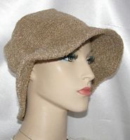 Tan Poly Chenille Hat Kova