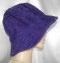 Violet Poly Chenille Hat Kovaim