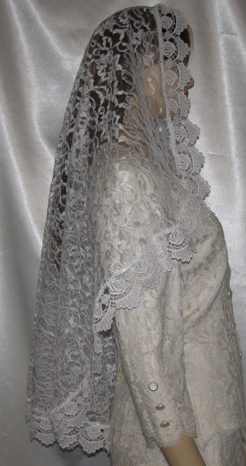 Bridal Veils Headcoverings Bridal Mantilla Head Coverings