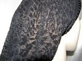 Black Sheer Rose Snood Headcovering