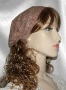 Bronze Paisley Design Head Band