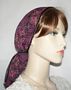 Black Mauve Sheer Snood
