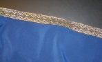 Blue Peach Skin Jacquard Band Snood