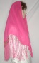 Bright Pink Silk Scarf